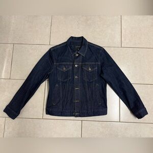 Club Monaco Dark Blue Denim Jacket Mens Size Small